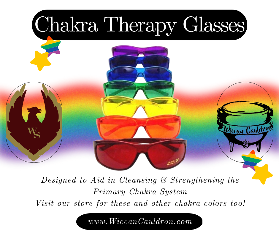 Color Therapy Glasses Set of 7