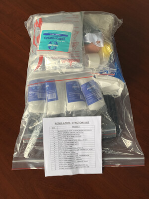 First Aid Regulation 3 Refill Kit