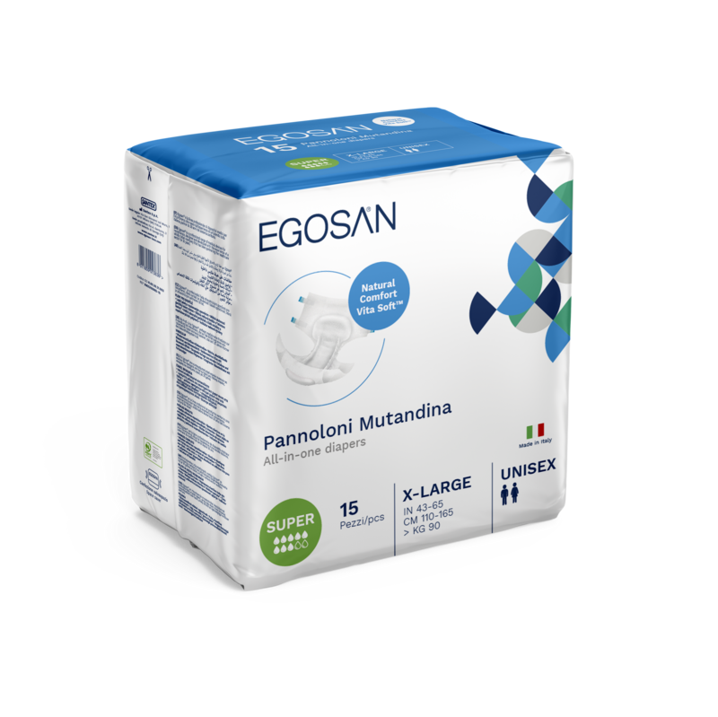Egosan NAPPIES Vitasoft Super XL 15&#39;s