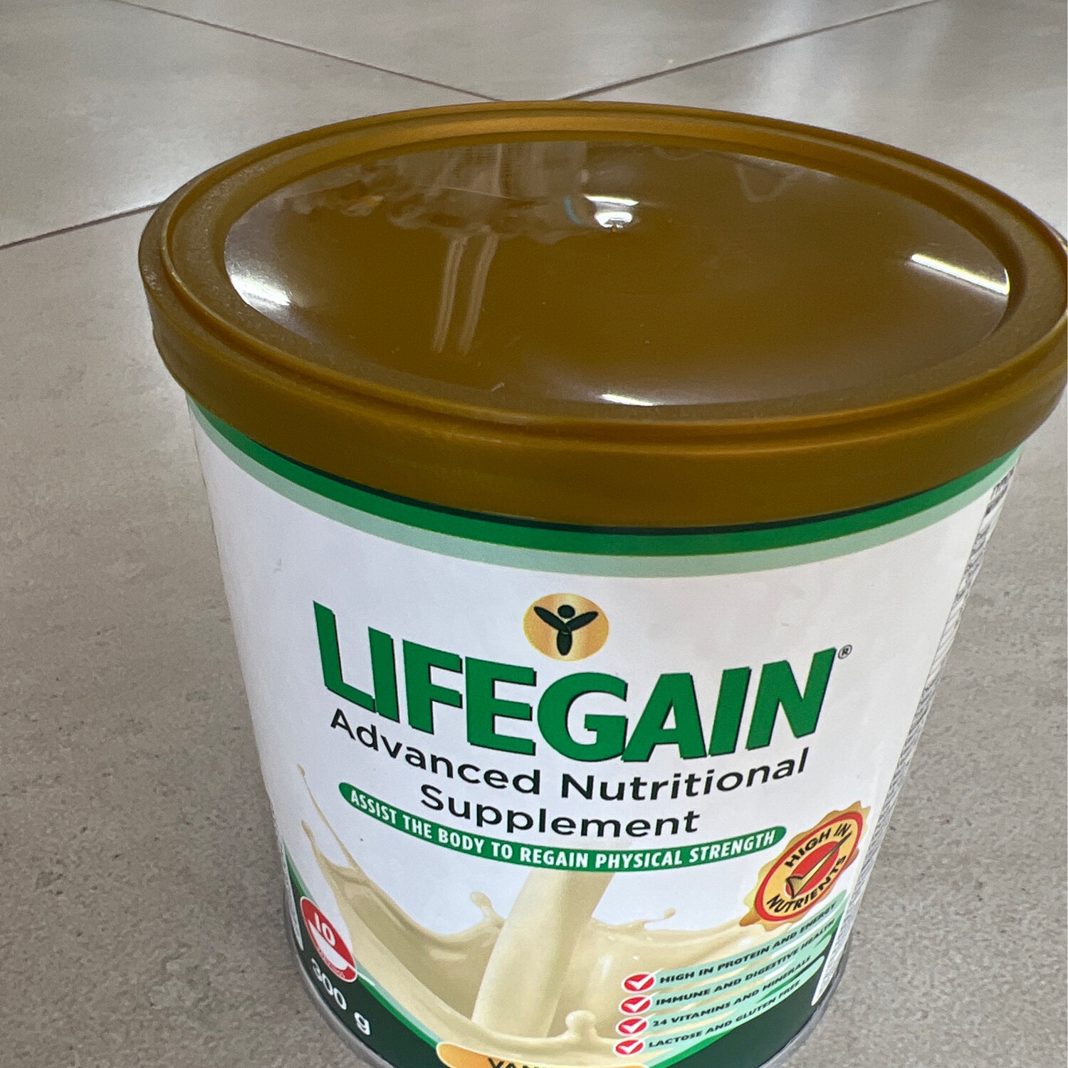 LIFEGAIN VANILLA 300G