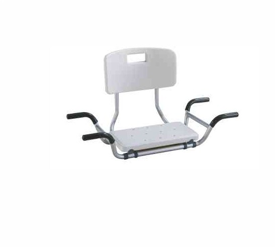 Bath bench with backrest
