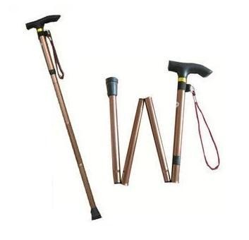 Walking stick foldable
