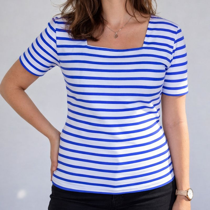 "Groix" Marinière, 100% coton