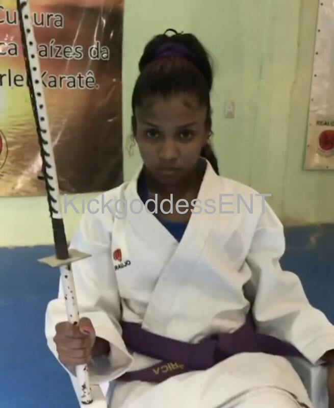 Goddess Brazil Training In The Dojo