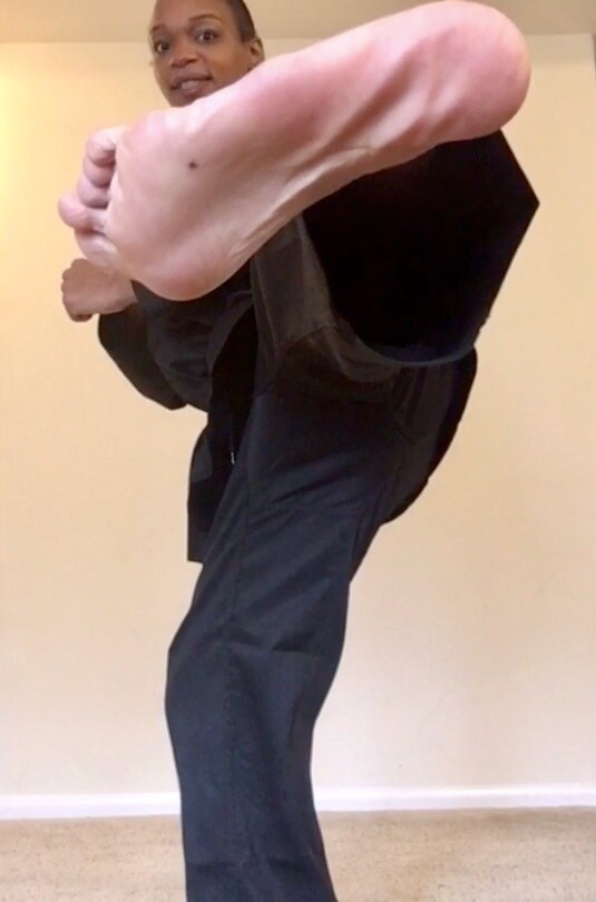 Goddess Eboni Beatdown Black Gi POV 13 min 