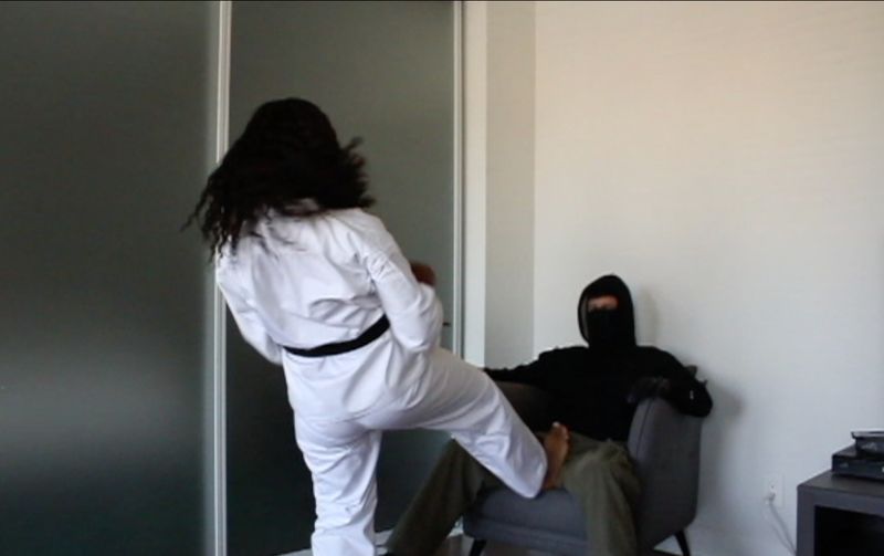 Goddess Eboni Ultimate Groin Kicks Compilation Part 1 (12:30 min)