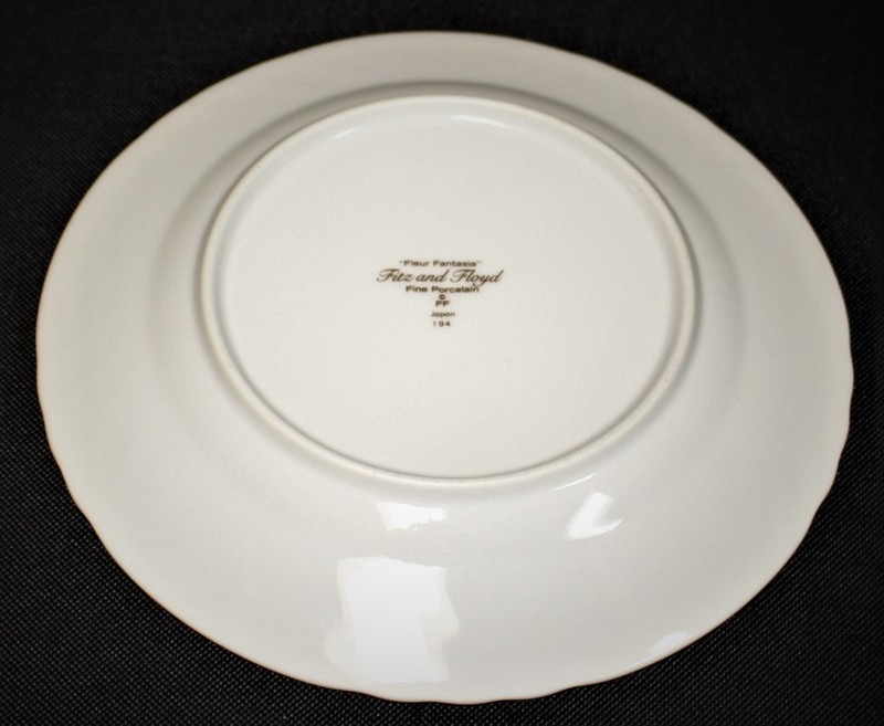 Fitz &amp; Floyd FLEUR FANTASIA Porcelain China 7.5” Salad Plate - Multiple Available