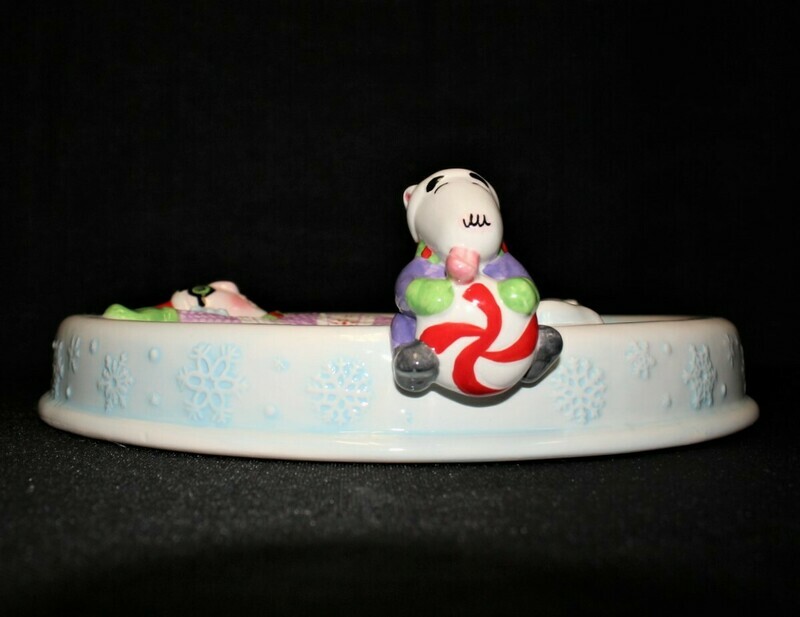 Hallmark Maxine and Floyd I'm Snow Angel 9" Divider Dish