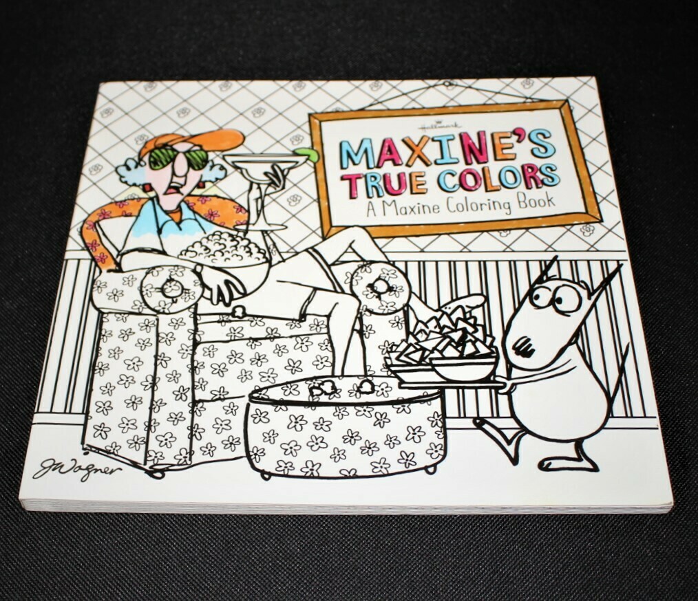 Hallmark Maxine’s True Colors Comic Strip, A Maxine Coloring Book