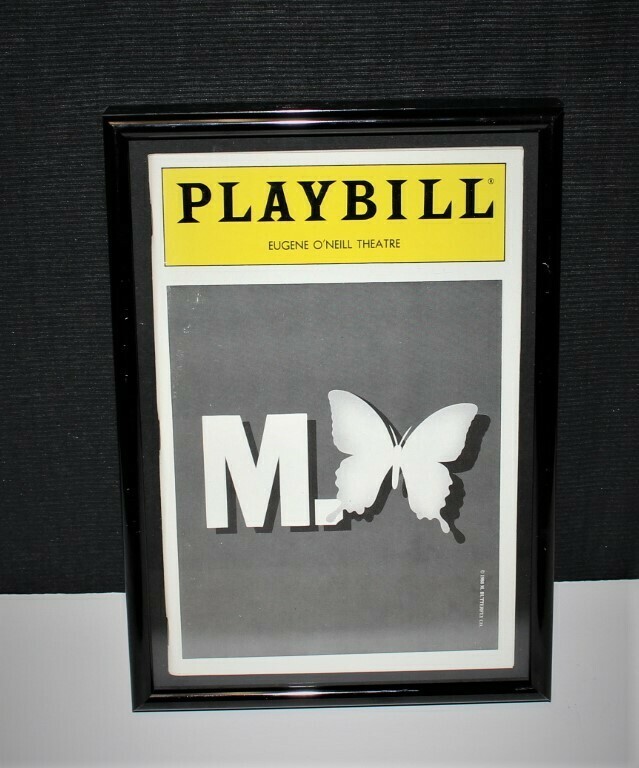 PLAYBILL 1993 "M. Butterfly" Framed Eugene O'Neill Broadway Theatre Program