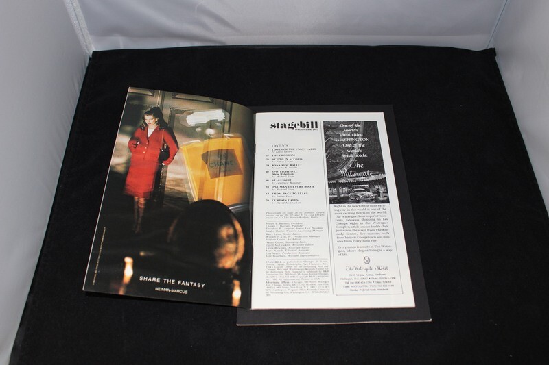 STAGEBILL 1983 CRIMES of the HEART Framed Blackstone Broadway Theatre Program