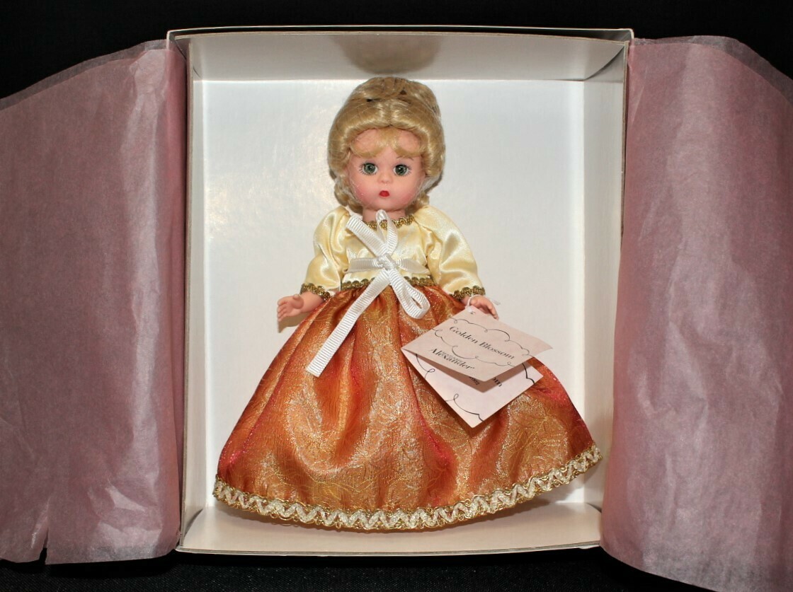 Madame Alexander Golden Blossom 8" Doll #35320 in Original Box