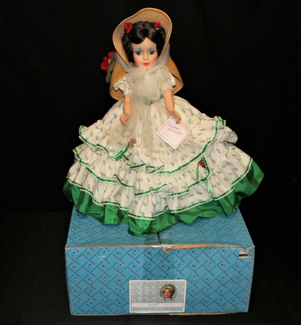Madame Alexander Scarlet Portrait 21" Doll #2259 with Wrist Tag, Card and Box