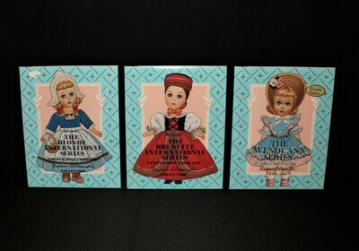 Set of 3 Madame Alexander 1993 Limited Edition Paper Doll Collection, Sealed