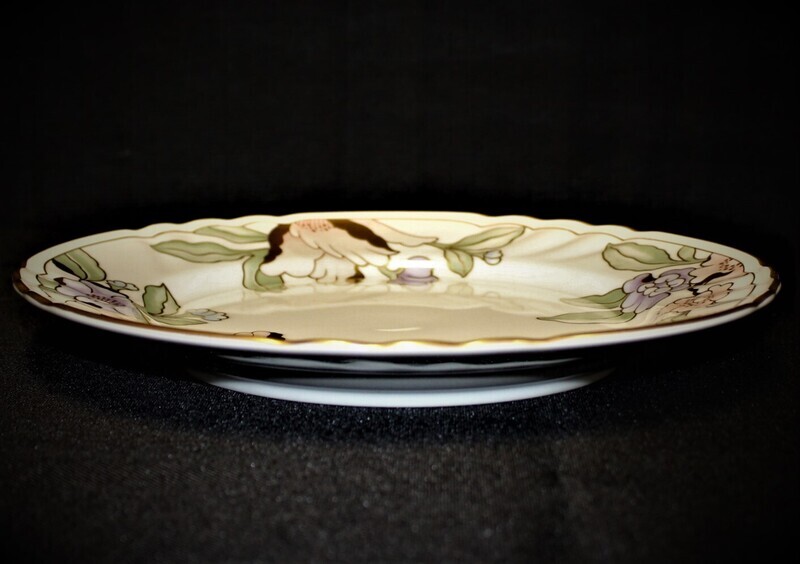 Fitz &amp; Floyd FLEUR FANTASIA Porcelain 10.25” Dinner Plate - Multiple Available