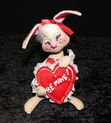 Annalee Be Mine Valentine 1965-1983 Bunny Rabbit 6