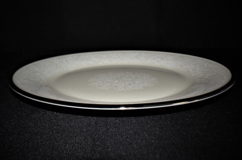 Lenox Moonspun 10 5/8” Dinner Plate – Platinum Trim | Multiple Available
