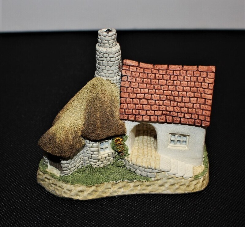 David Winter Cottage "The Pottery" 1990 Collectors Guild Scene in Box with COA