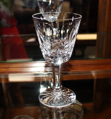 Waterford Crystal LISMORE 5 7/8” Multisided Stemmed Claret Wine Glass