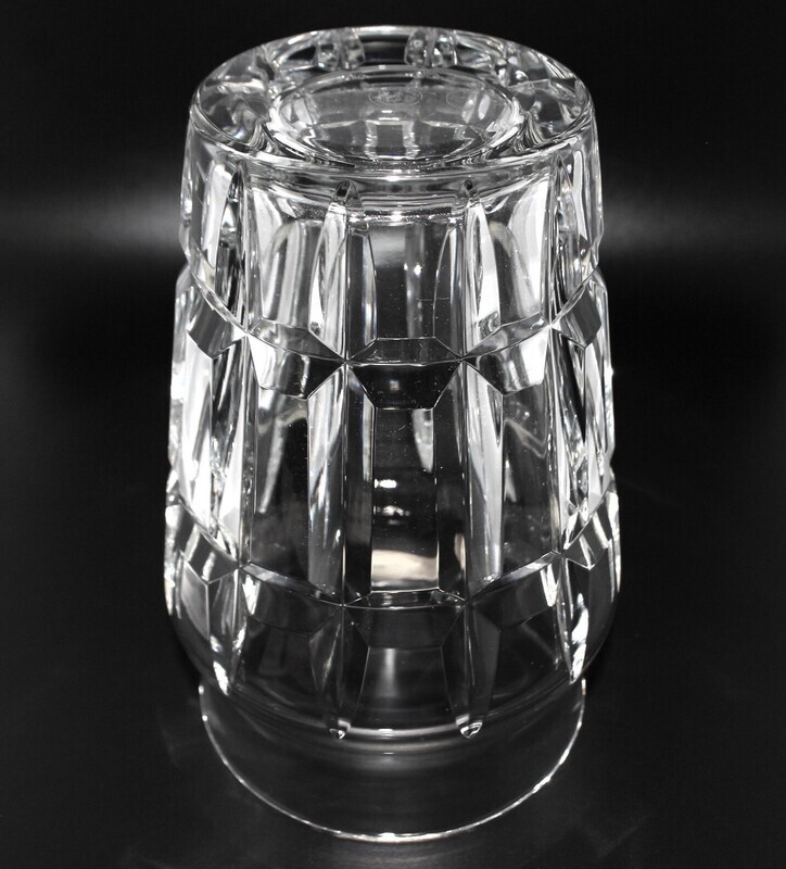 Baccarat Nadine Crystal Vase 6.75” | Signed Baccarat France | Original Gold Label