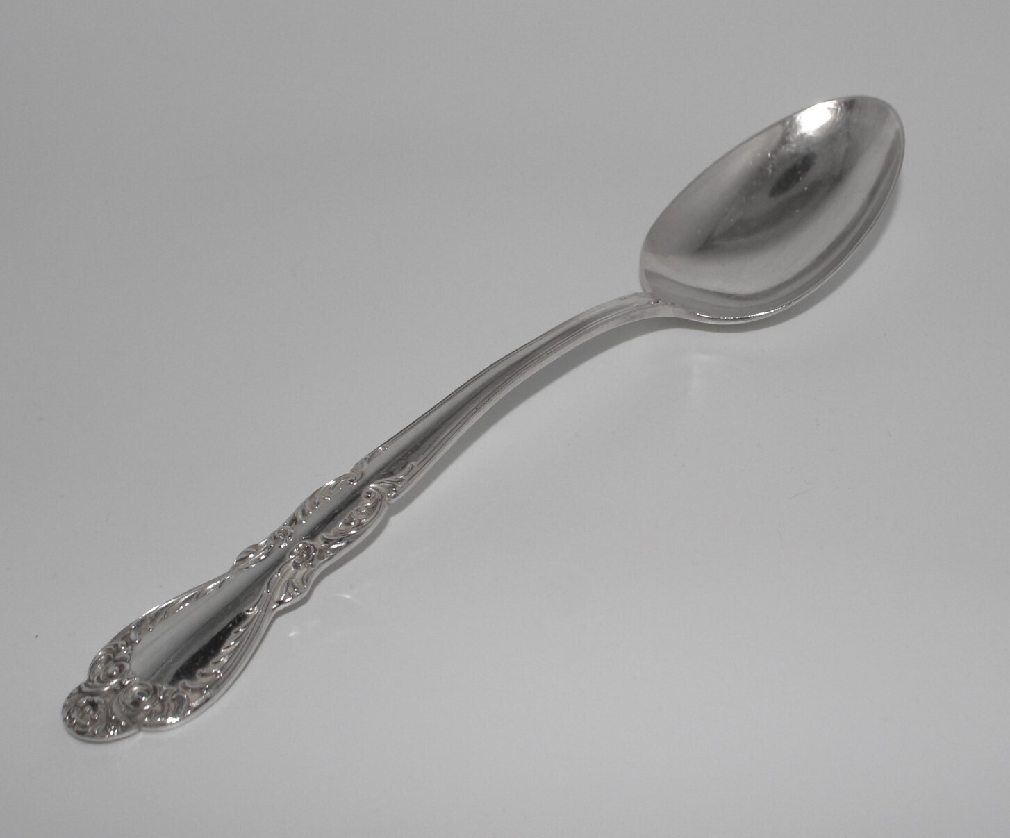 Old Charleston Sterling 8.5&quot; Serving Spoon by Rogers International Silver Co.