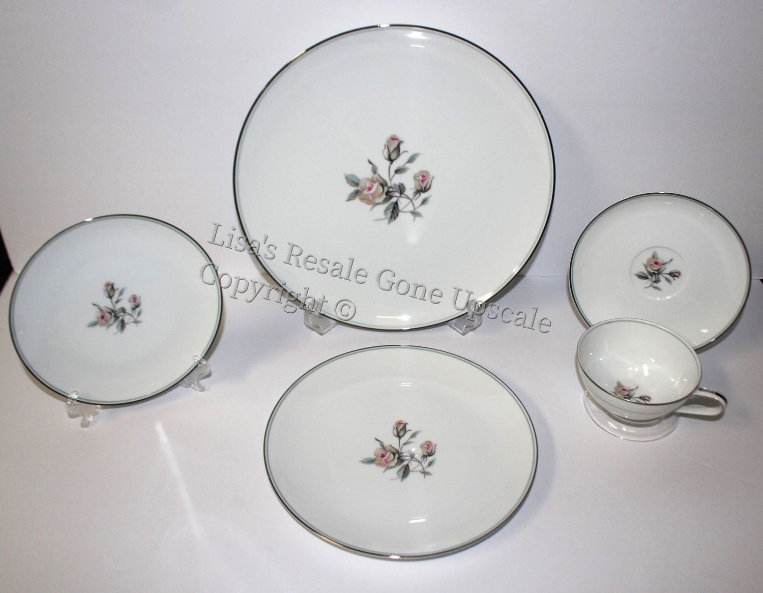 Noritake Margot 5-Piece Place Setting 5605, Japan – Multiple Available