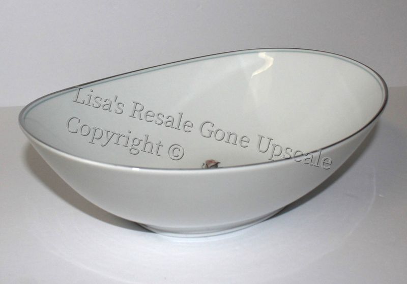 Noritake Margot 10" Oval Vegetable Bowl 5605, Japan