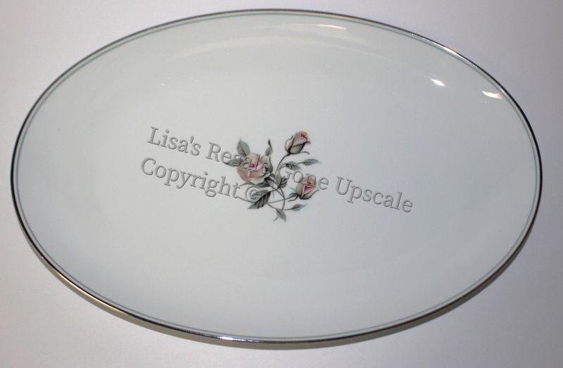 Noritake Margot 12&quot; Oval Serving Platter 5605, Japan