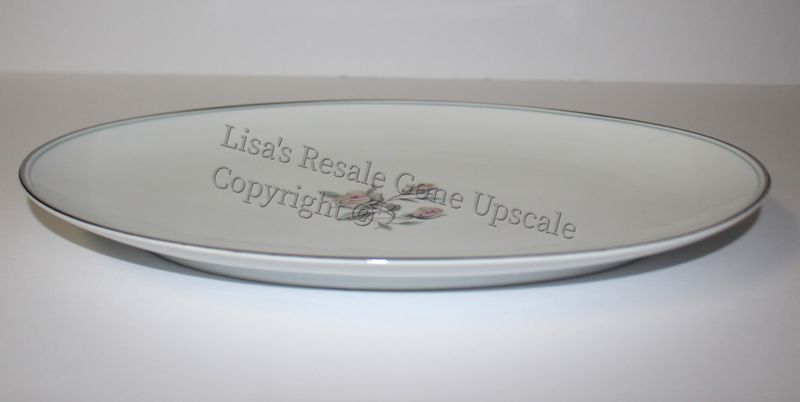 Noritake Margot 12" Oval Serving Platter 5605, Japan