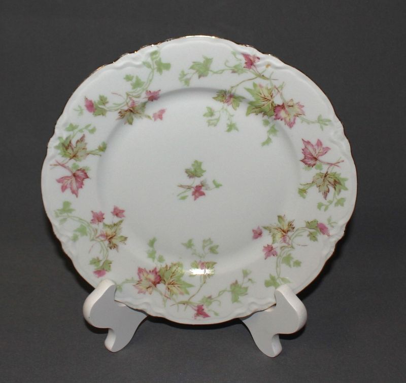Hutschenreuther Selb Bavaria Maple Leaf Scalloped Salad Plate - Multiple Avail.