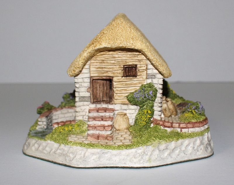 David Winter Cottage "Irish Water Mill" 1992 Collectors Guild Scene in Box w/COA