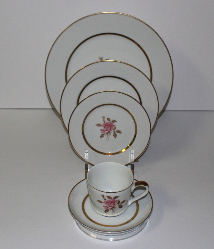STYLE HOUSE Rosemont Fine China 5-Piece Place Setting - Multiple Available
