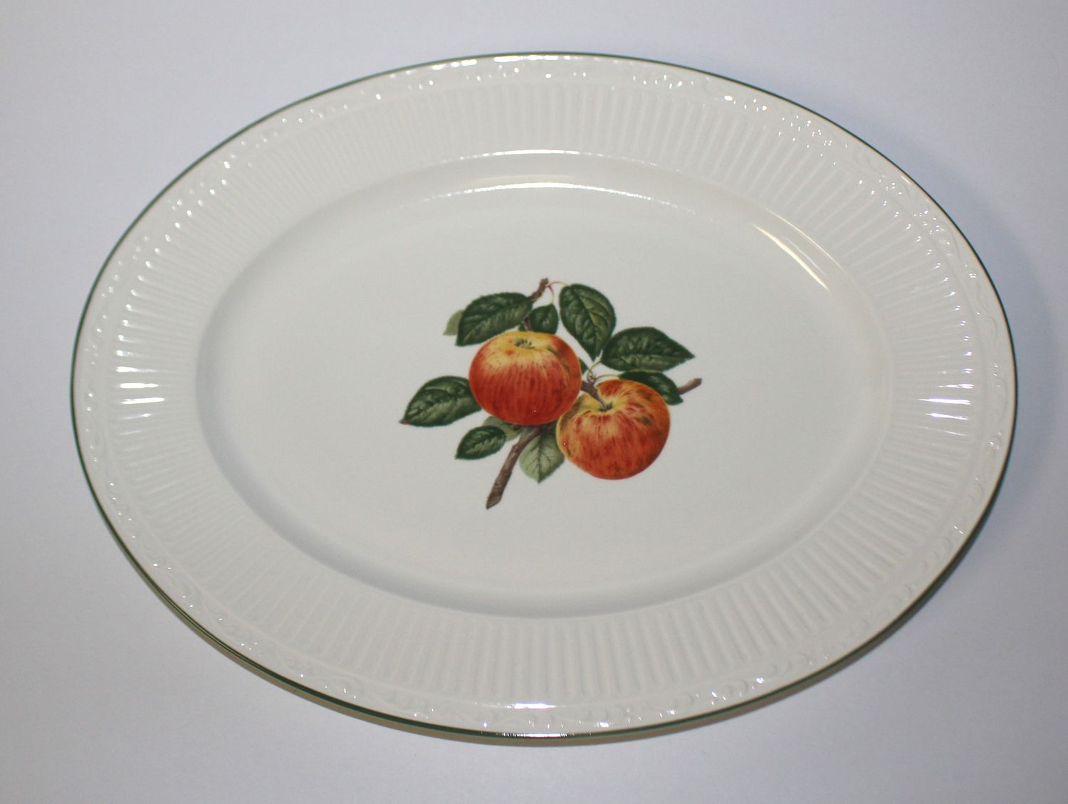 Mikasa Summer Poetry Large 15&quot; Oval Serving Platter, DD901