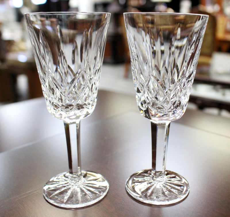 Set of 2 Waterford Lismore 5 1/8&quot; Sherry Wine Glasses, Multiple Available
