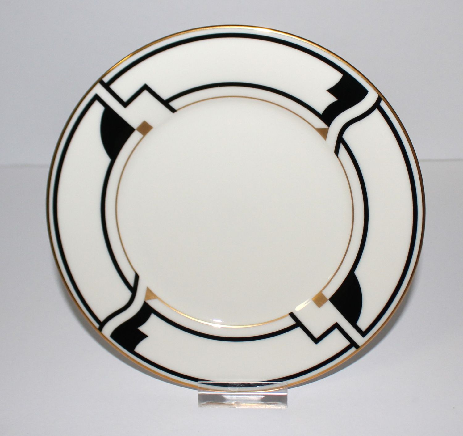 NORITAKE Portfolio 7736 Art Deco 6 3/8&quot; Bread Plate (Multiple Available)