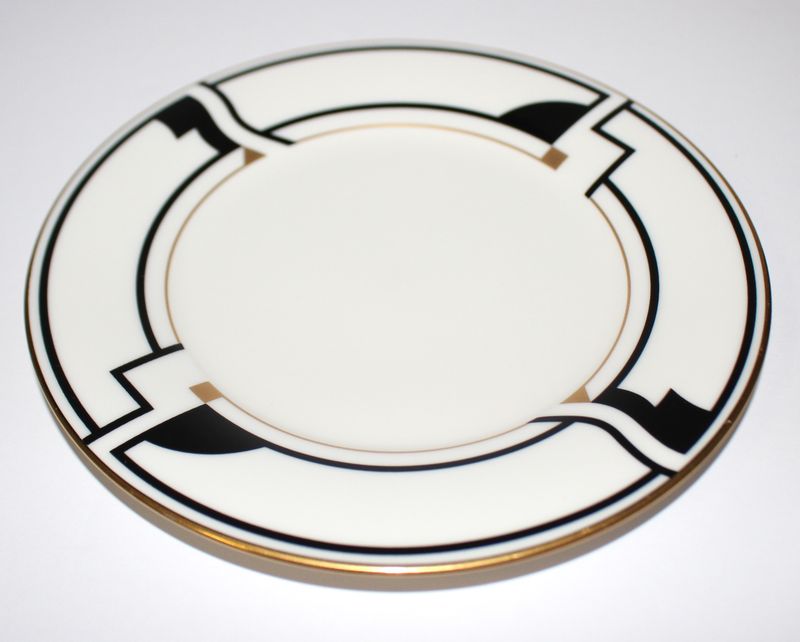 NORITAKE Portfolio 7736 Art Deco 6 3/8" Bread Plate (Multiple Available)