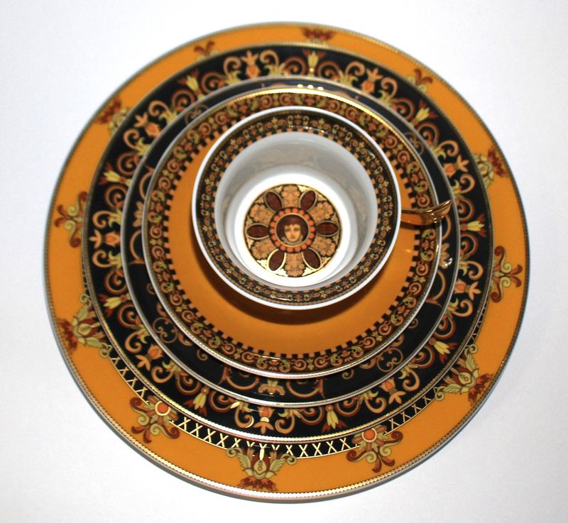 VERSACE by Rosenthal “Barocco” 5-Piece Place Setting (Multiple Available) NEW