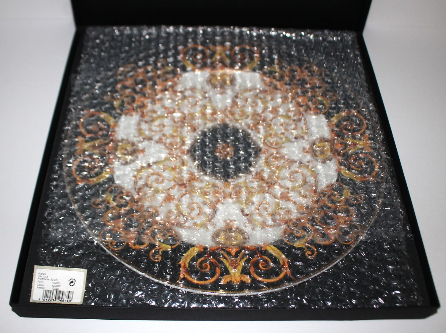 VERSACE by Rosenthal “Barocco” 12&quot; Charger Service Wall Plate NEW in Box