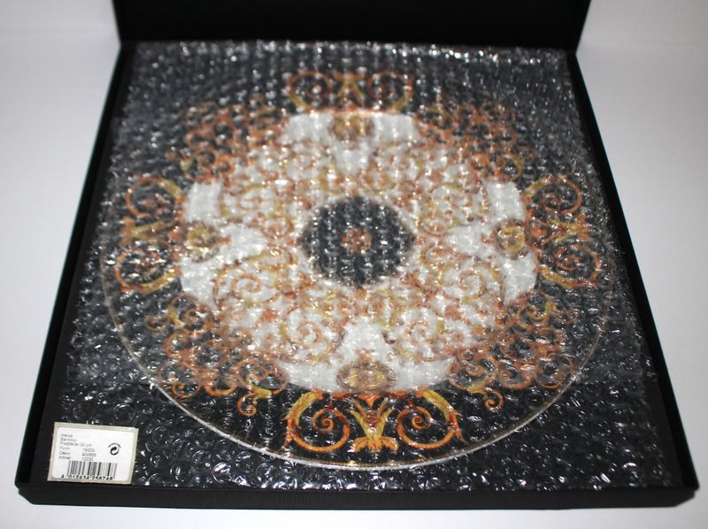 VERSACE by Rosenthal “Barocco” 12&quot; Charger Service Wall Plate NEW in Box