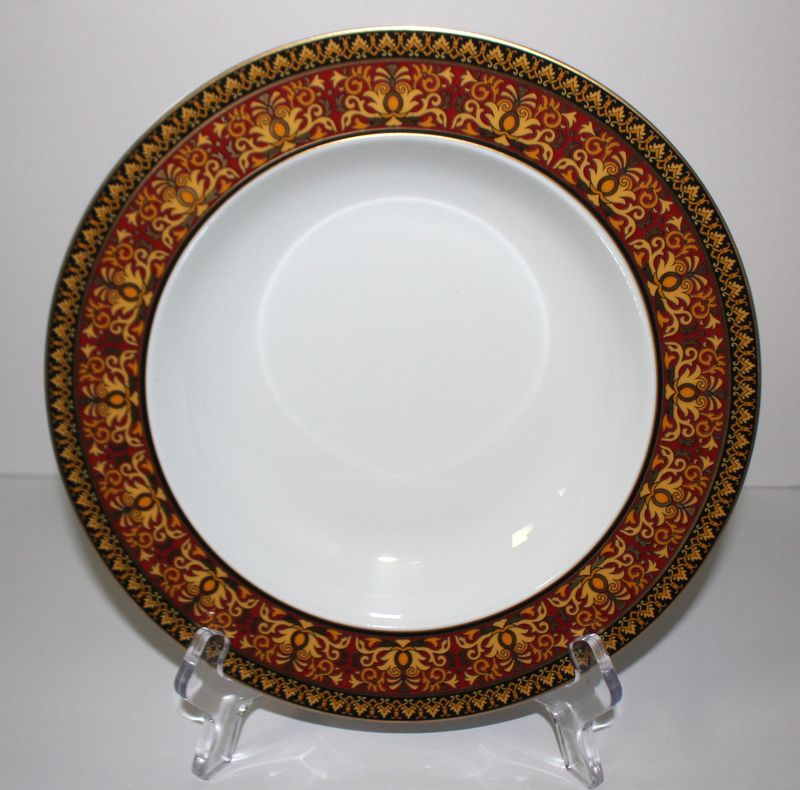 VERSACE by Rosenthal “Medusa Red&quot; 8.75&quot; Salad Plate (Multiple Available) NEW
