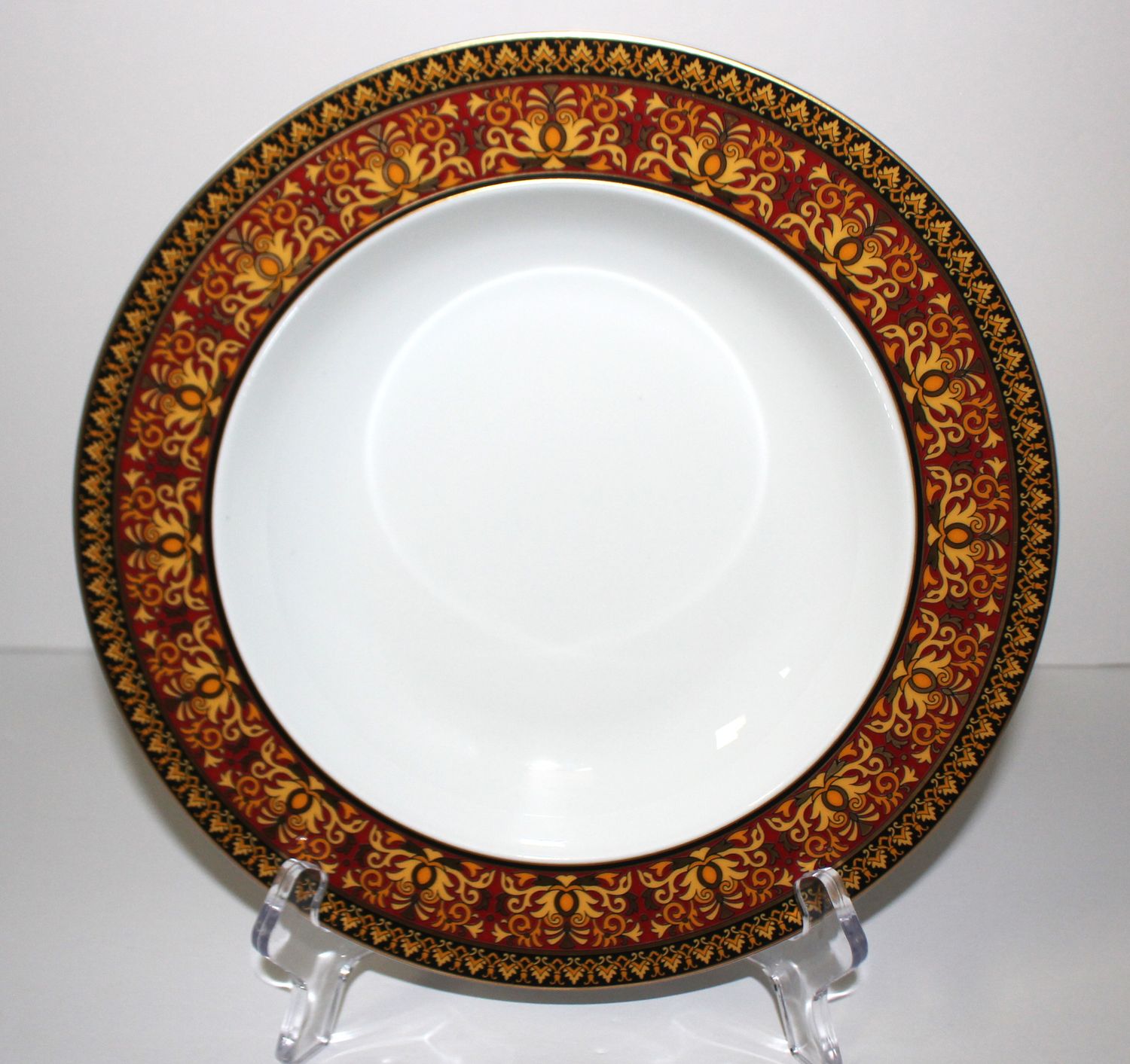 VERSACE by Rosenthal &quot;Medusa Red&quot; 8.75&quot; Rim Soup Bowl (Multiple Available) NEW