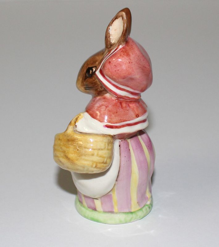 Beswick "Mrs. Rabbit" Beatrix Potter’s Porcelain Figurine - Made in England
