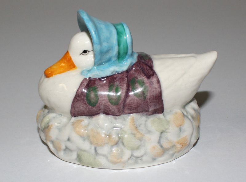 Beswick "Jemima Puddleduck" Beatrix Potter’s Porcelain Figurine, Made in England