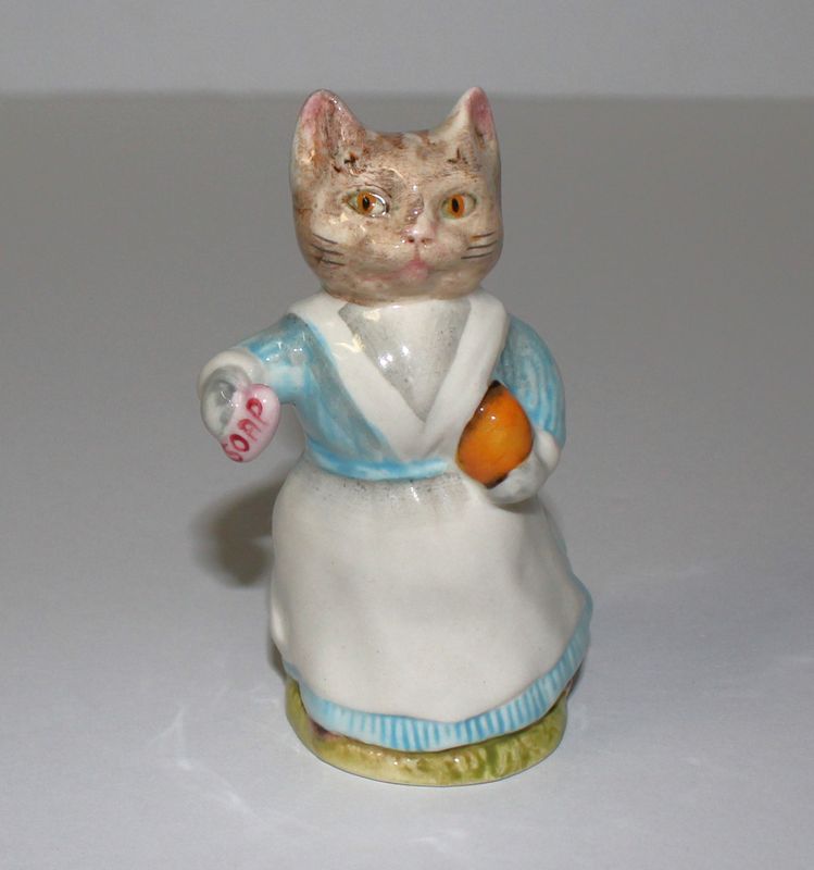 Beswick "Tabitha Twitchett" Beatrix Potter’s Porcelain Cat Figurine with Box