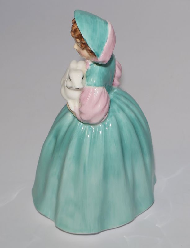 Royal Doulton 5" Tall Figurine - "Bunny" HN 2214 - Child Studies by Peggy Davies