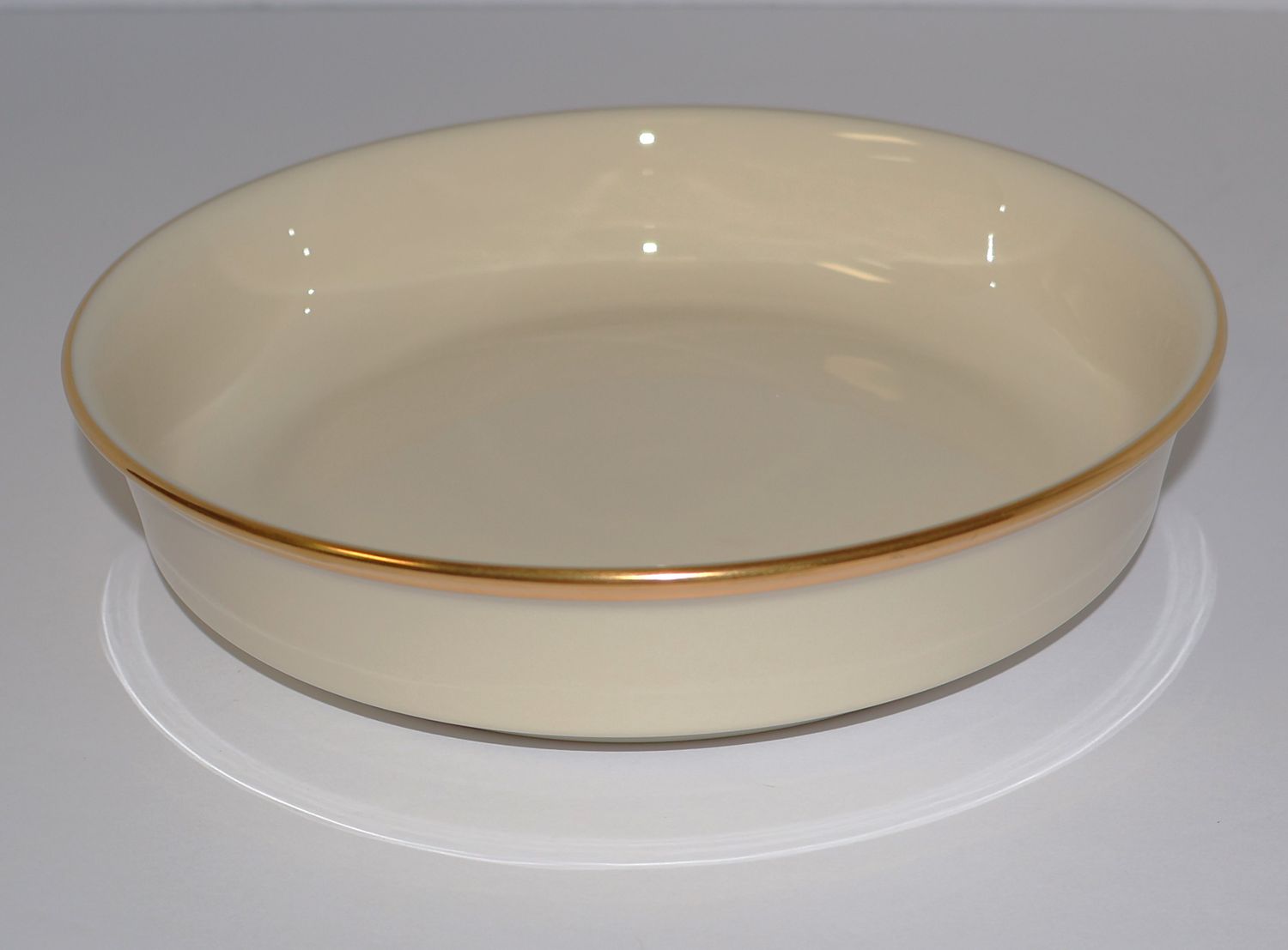 Lenox Eternal Coupe Soup Bowl – Ivory with Gold Trim – USA | Multiple Available