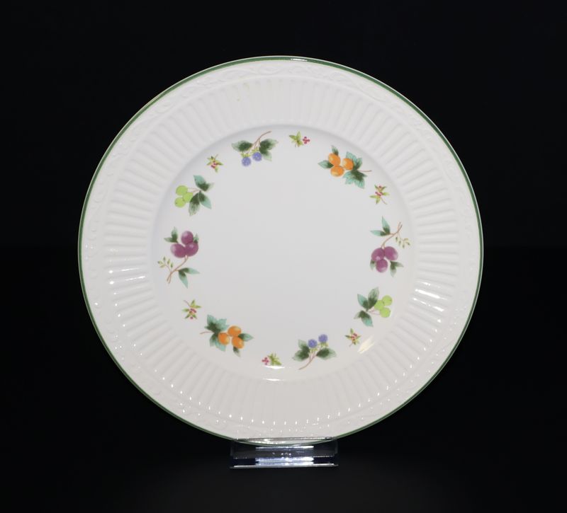 Mikasa Sunshine Lane 8 5/8” Salad Plate – Fruit with Green Trim | Multiple Available