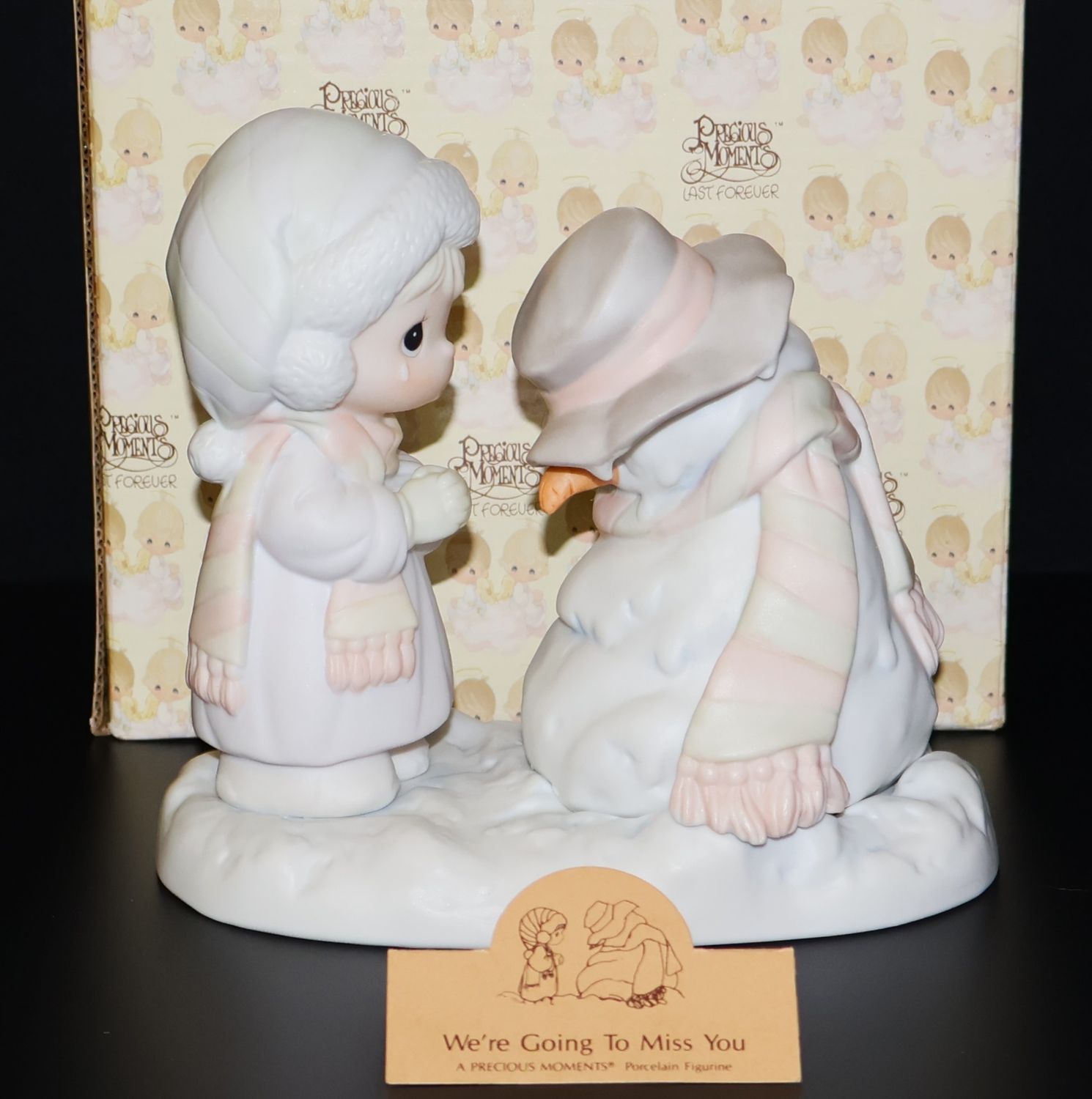 Precious Moments Figurine “We’re Going To Miss You” #524913 (With Original Box)