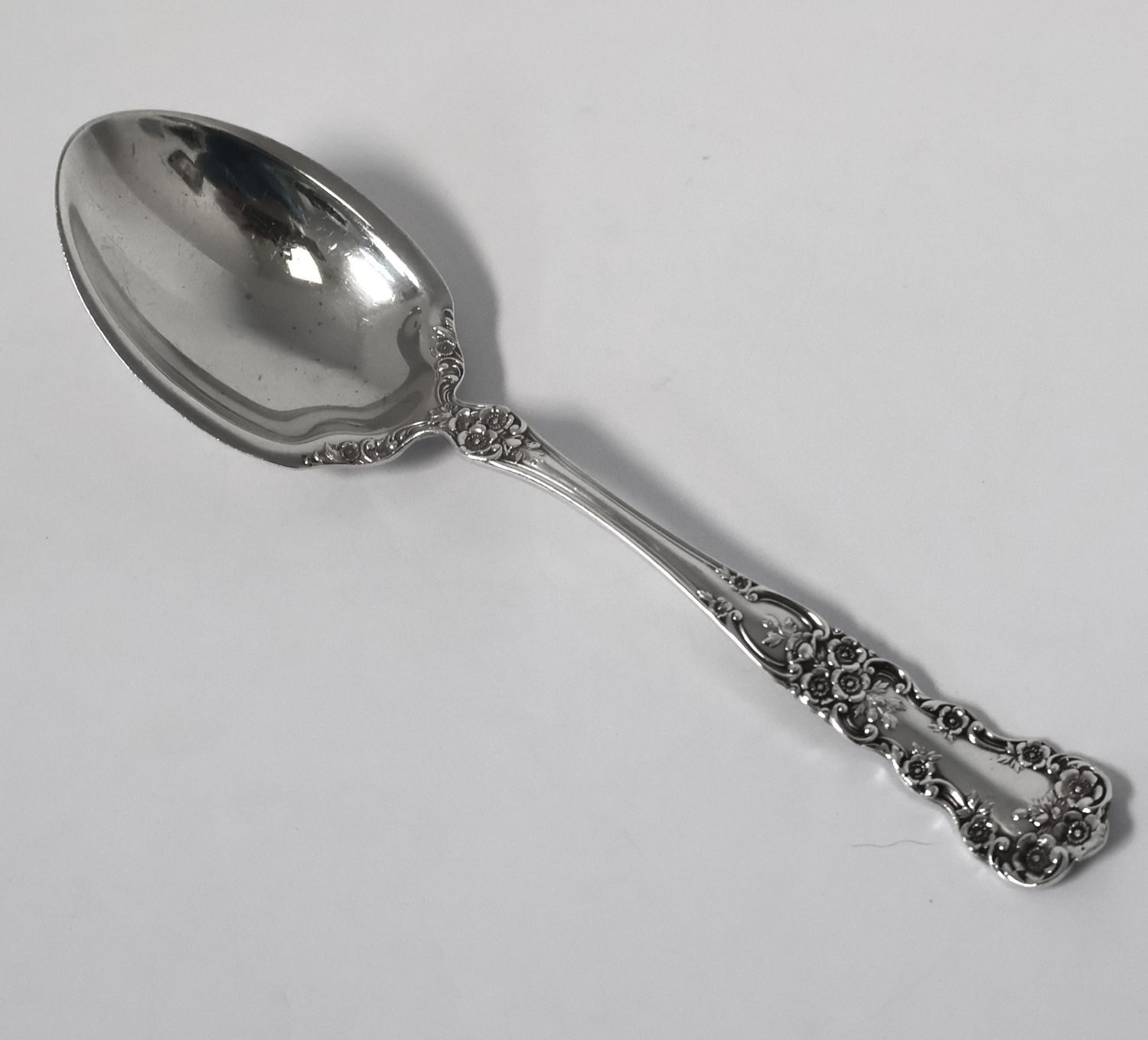 Gorham Buttercup Sterling Silver 6” Sugar Spoon – Old Hallmark – No Monogram