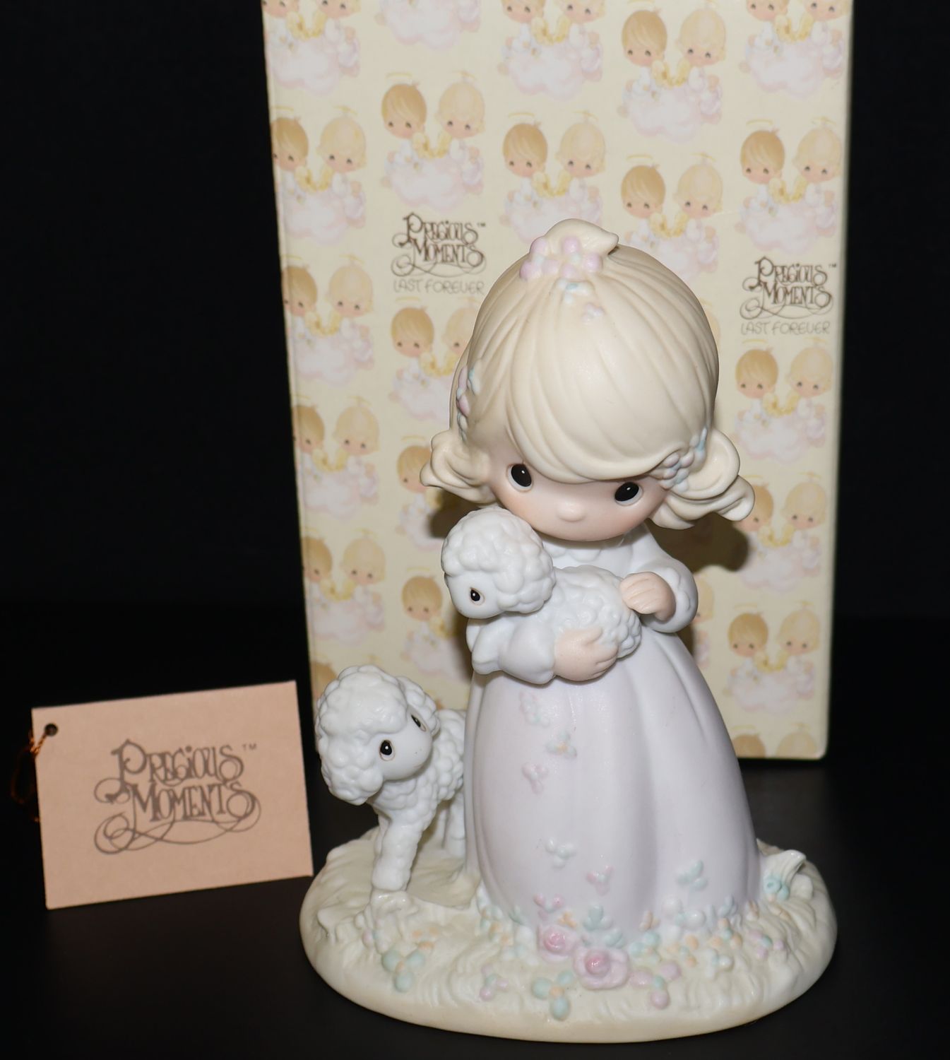 Precious Moments 1984 Figurine “The Lord Is My Shepherd” (PM-851) with Original Box